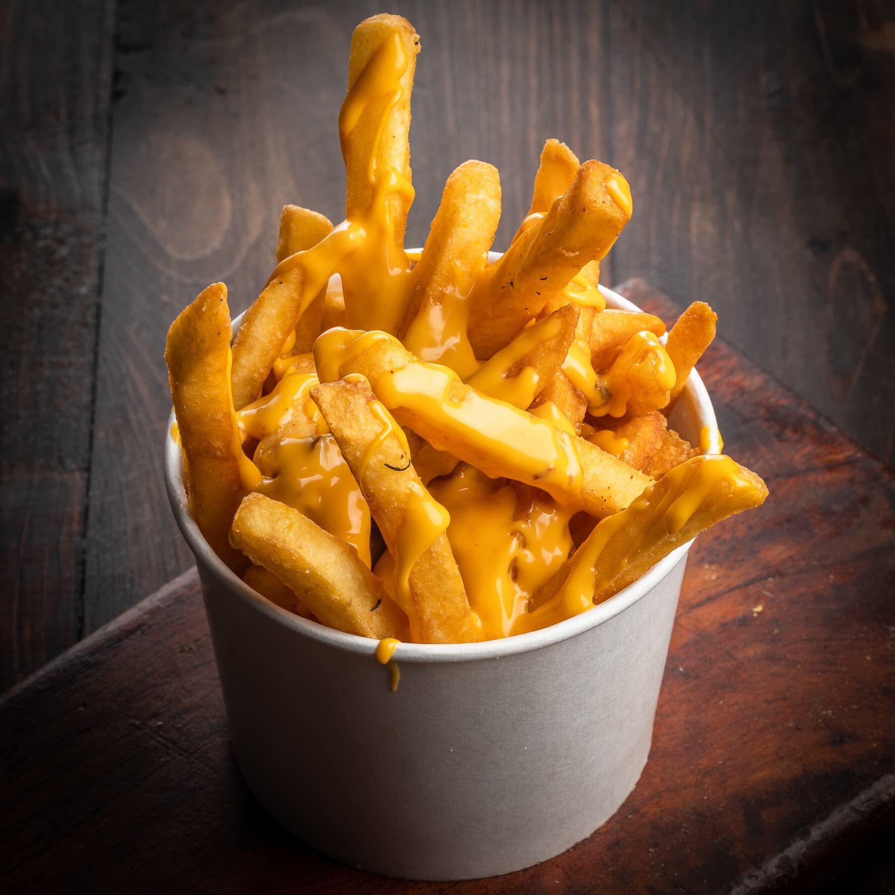 Papas Fritas con Queso