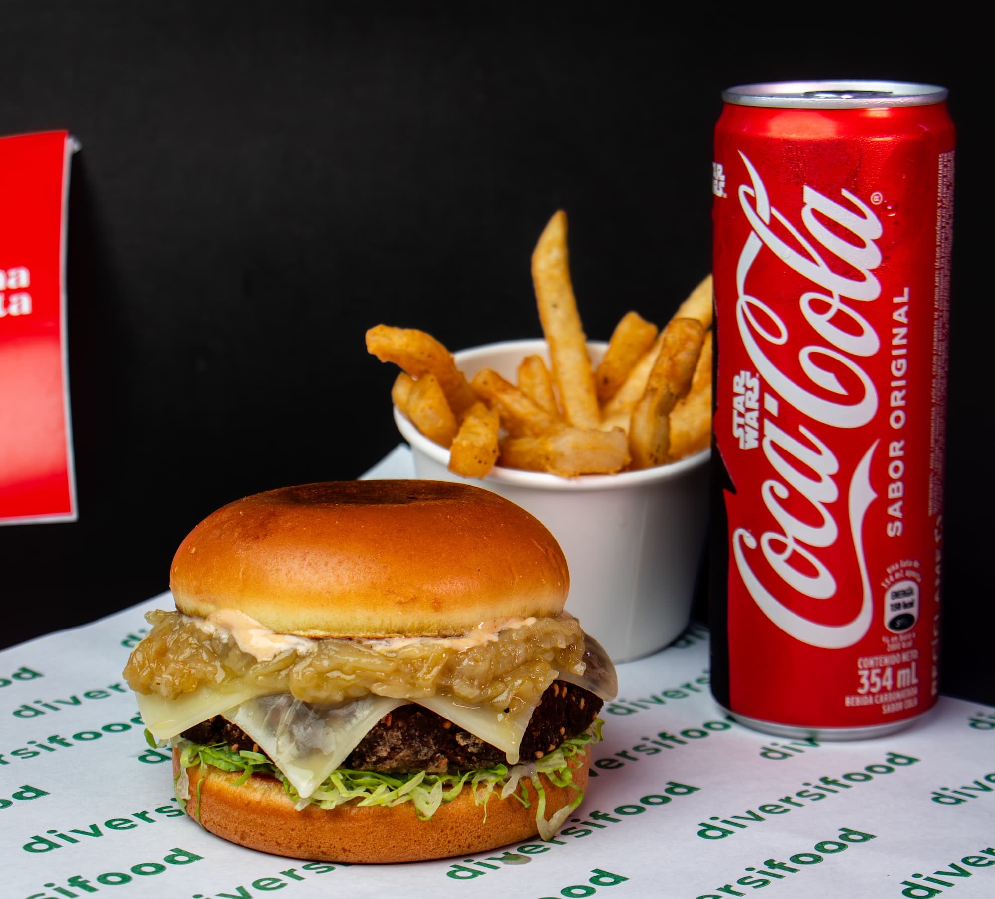 Combo Burger Vegetariana