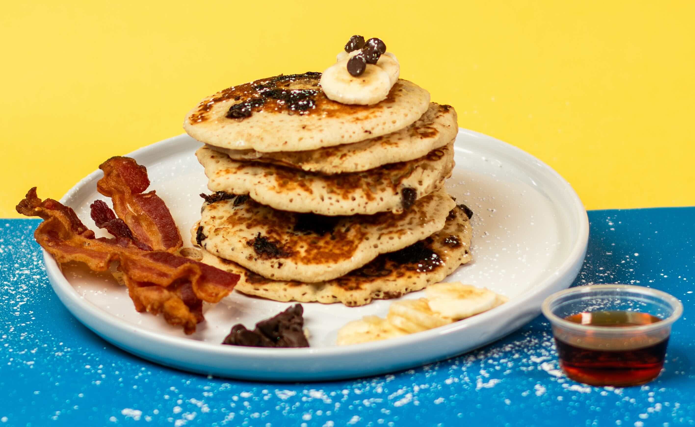 Pancakes Chocolate Chip Banana