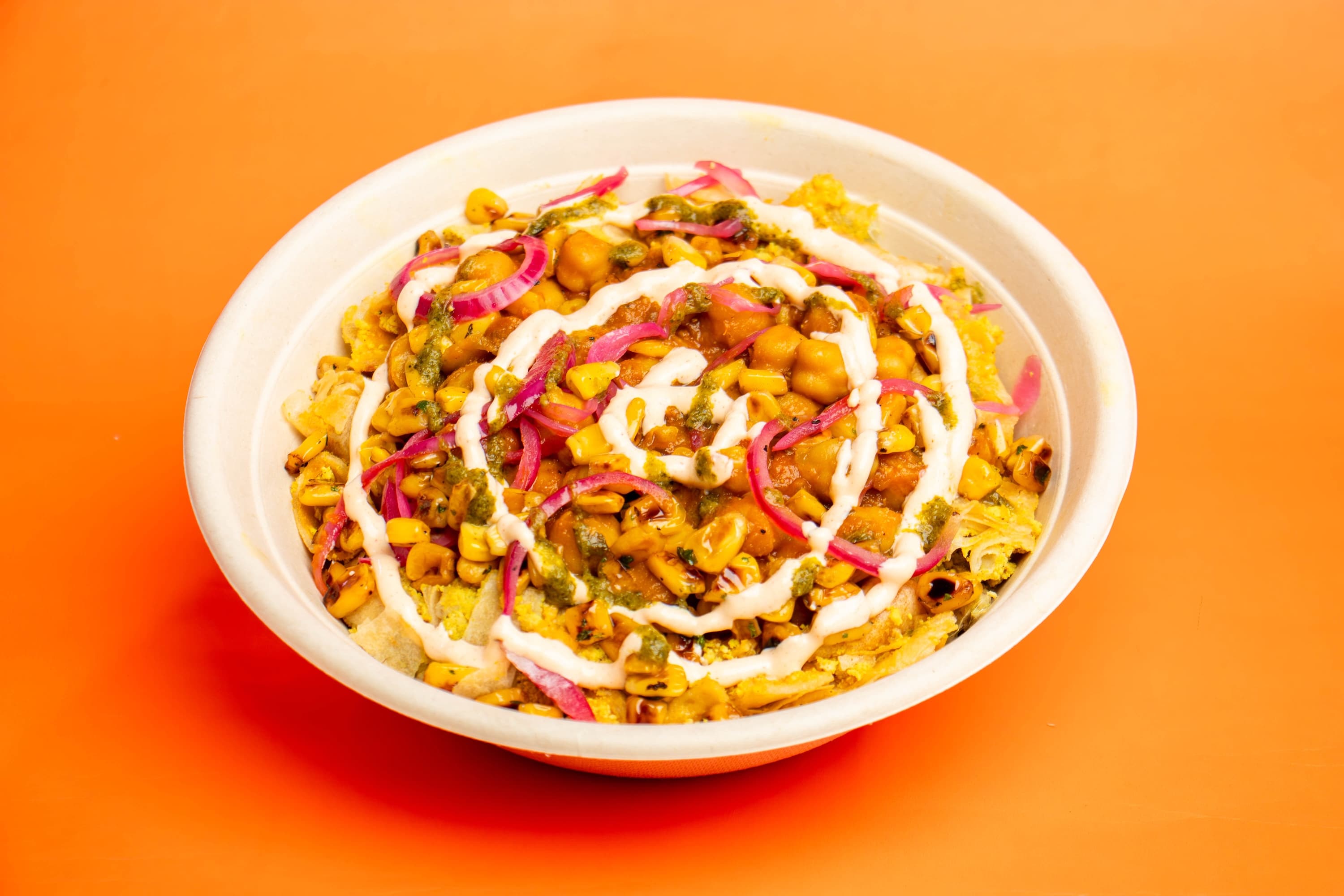 Bowl Samosa Chat