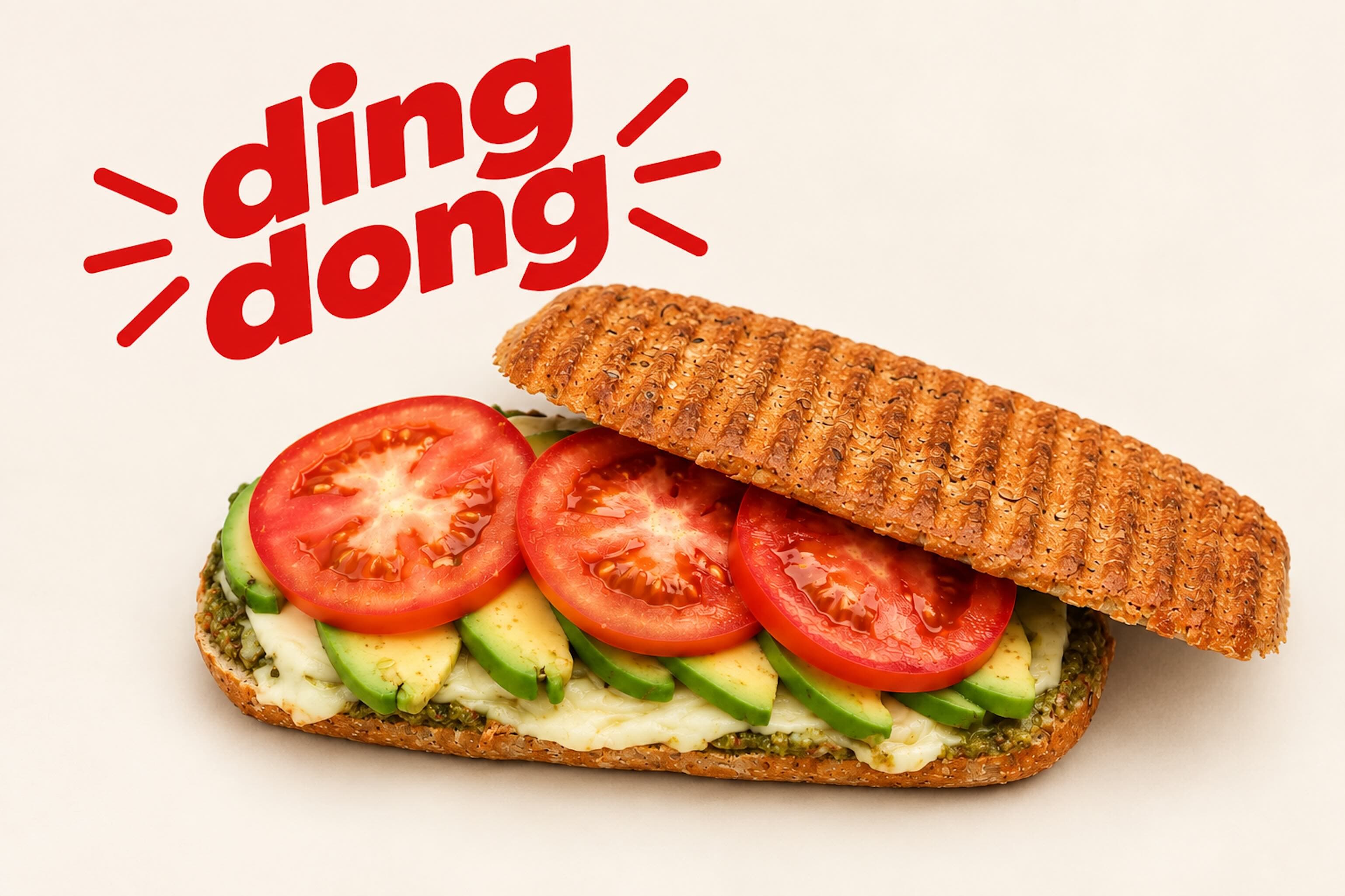 Ding Dong Hula Club Sandwich