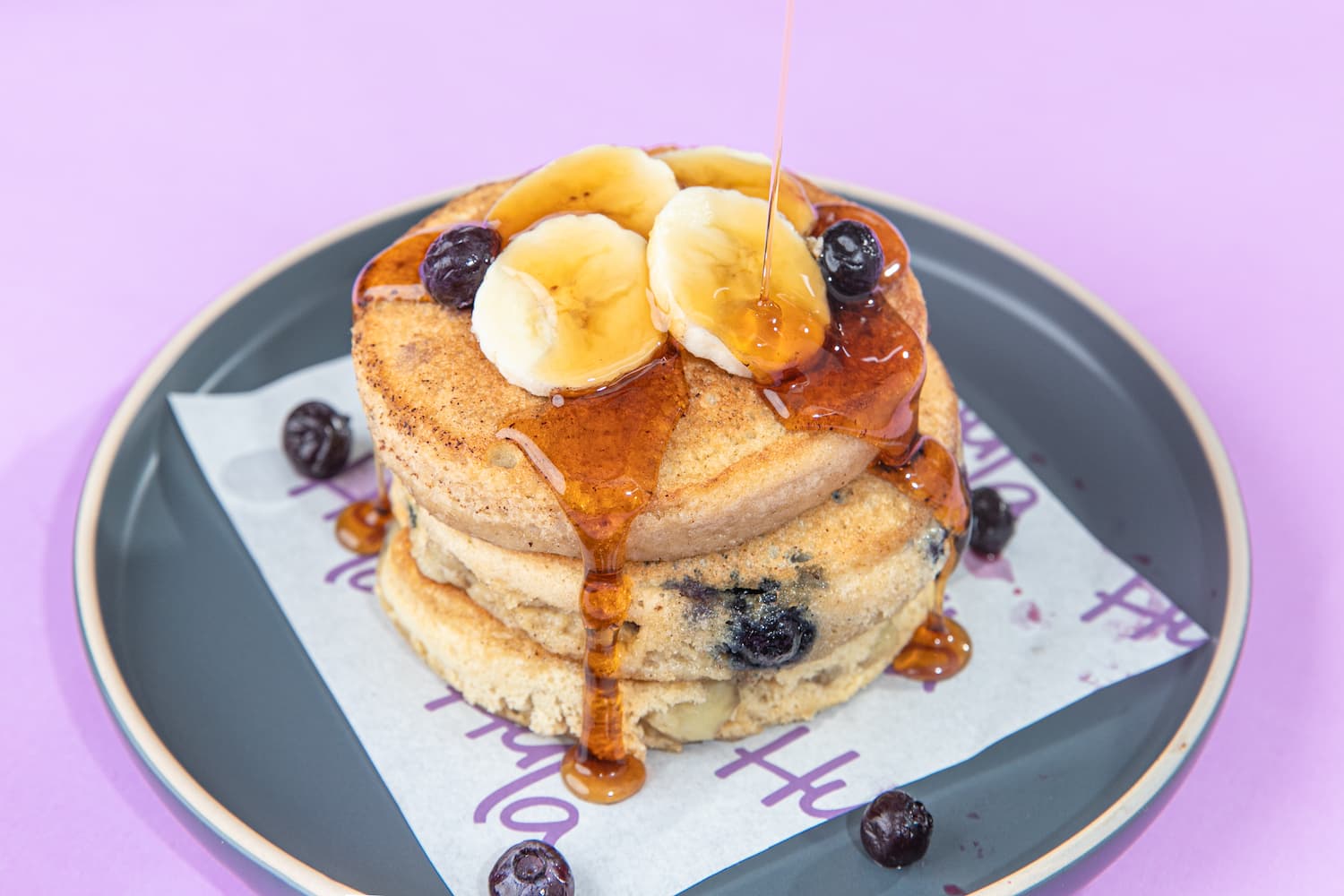 Blueberry Banana Pancakes