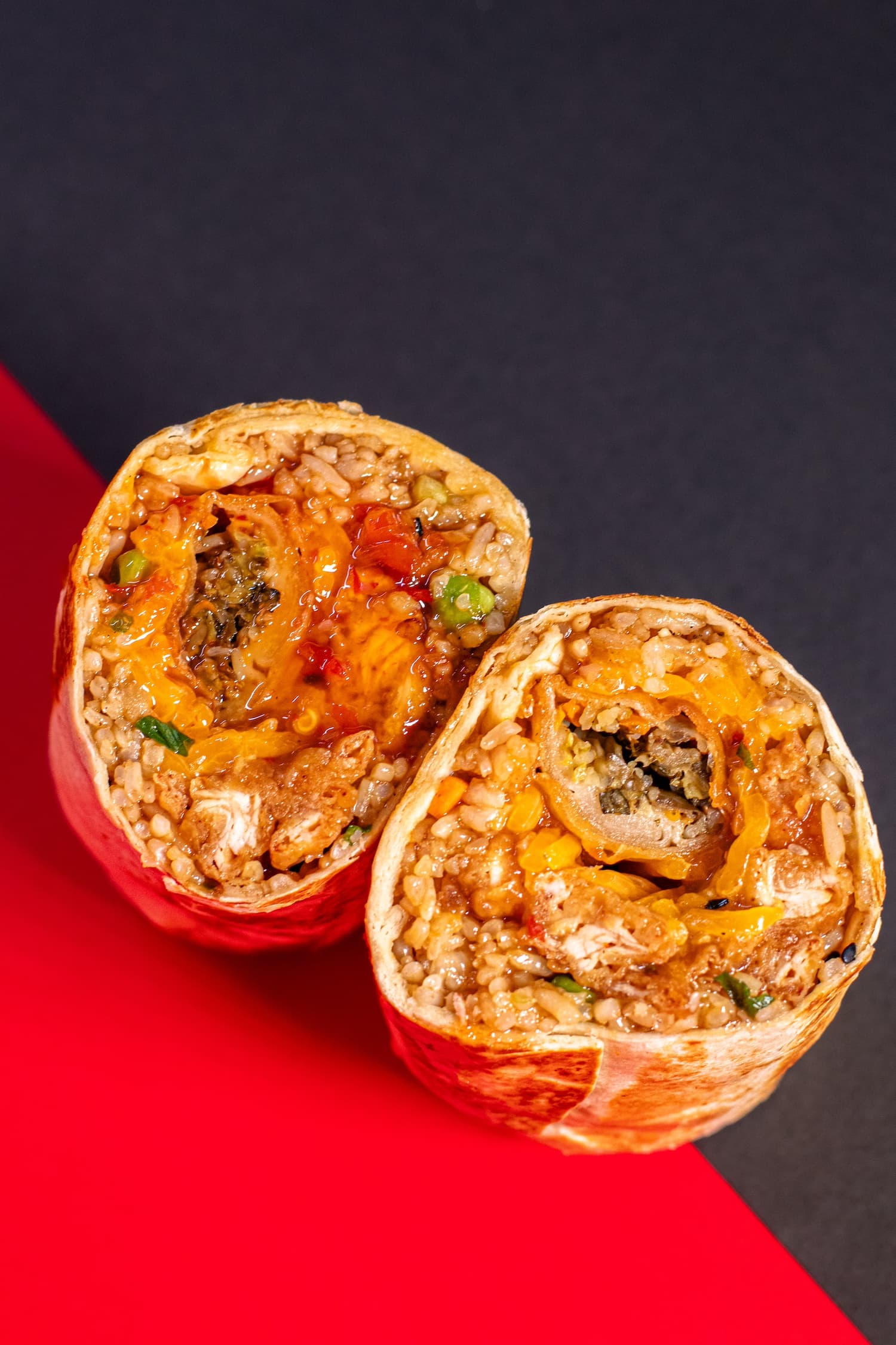 Burrito Honey Sesame Chicken
