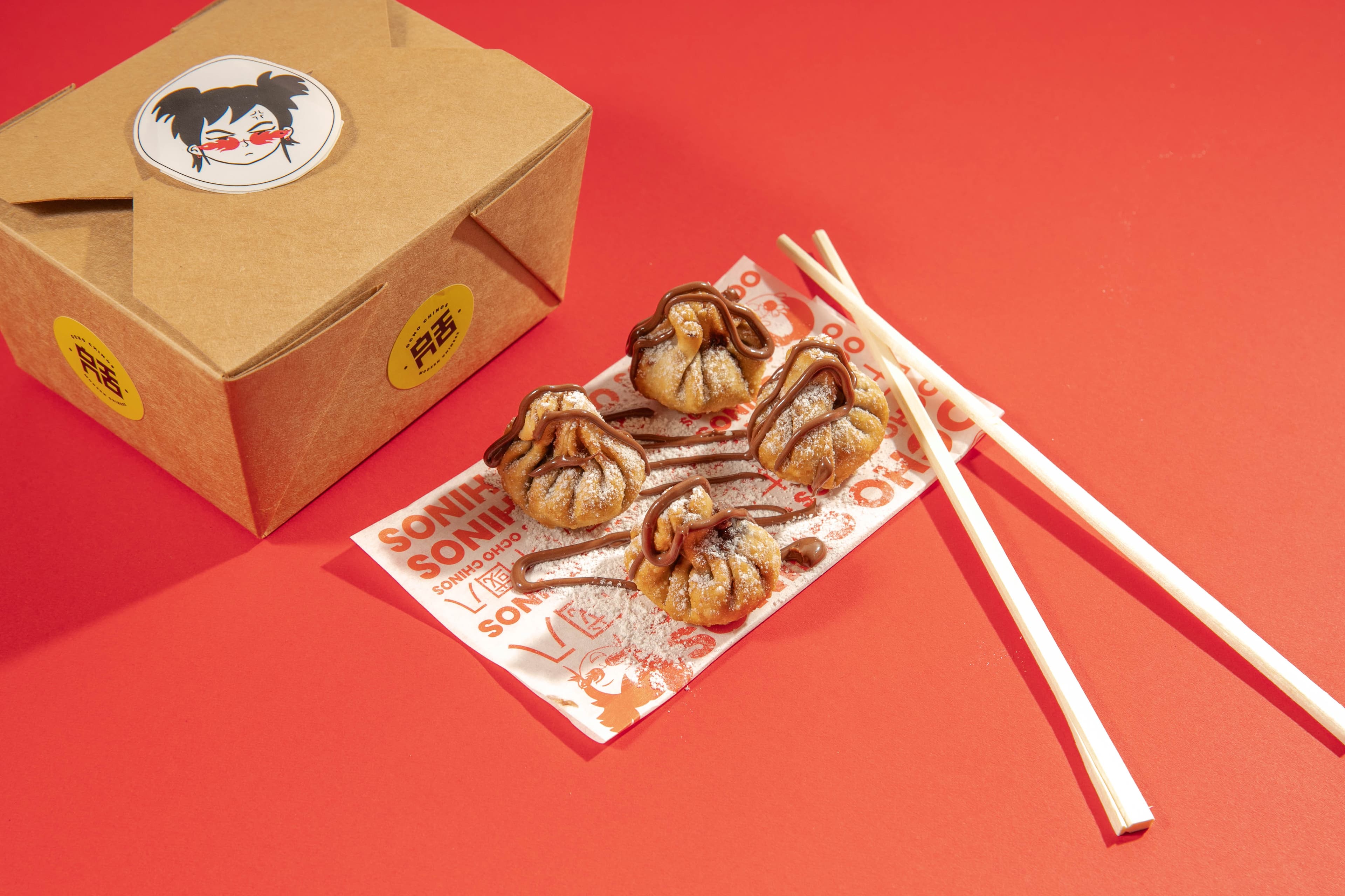 Gyozas de Nutella Fritas