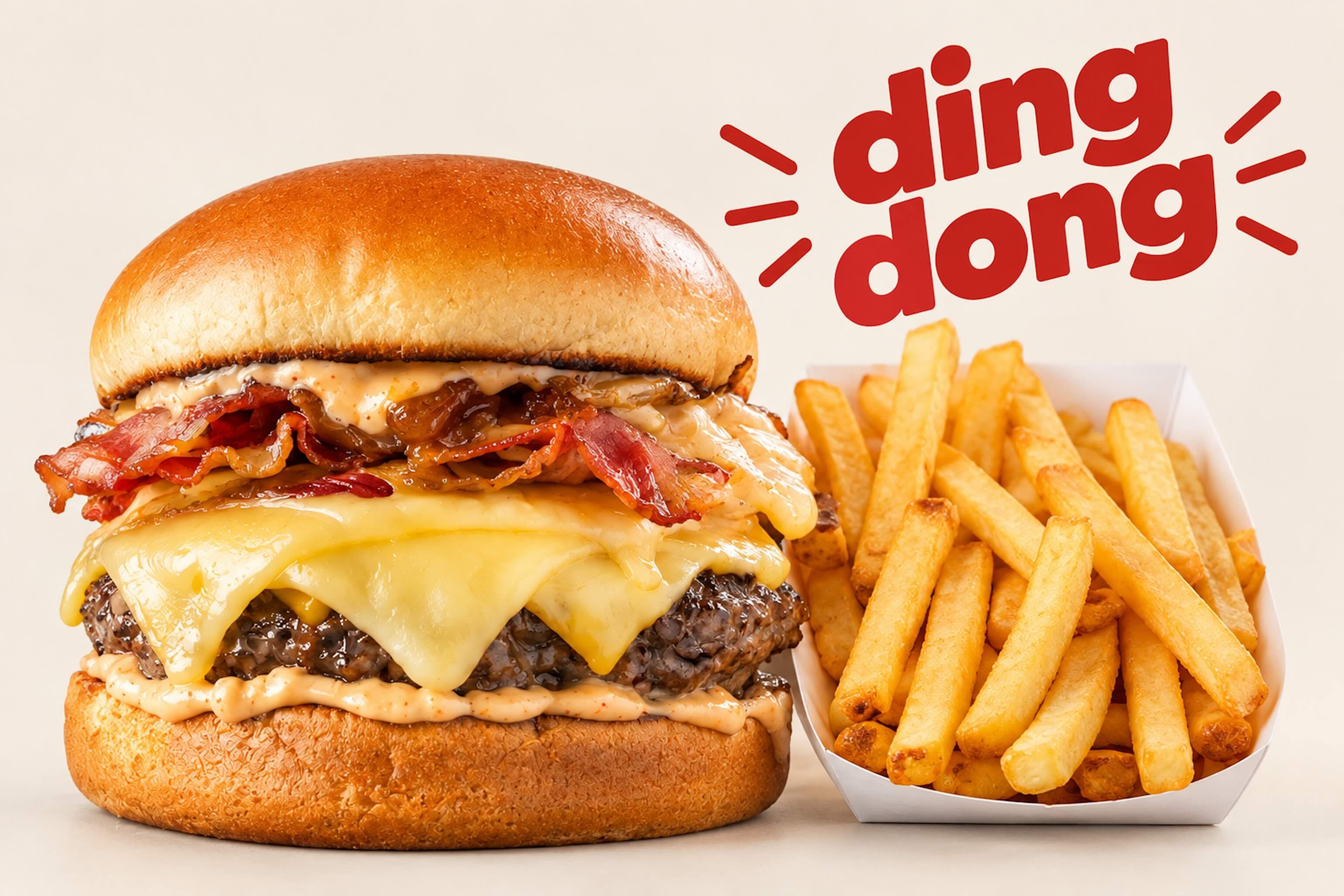 Ding Dong Combo Double Cheese Deluxe